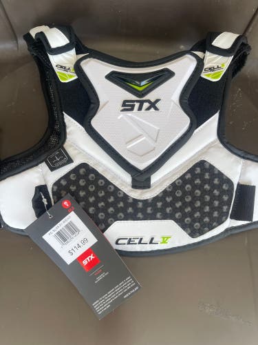 New Small STX Cell V Shoulder Pads