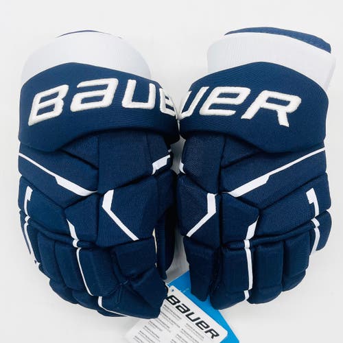 New University of New Hampshire Bauer Supreme MACH Hockey Gloves-13"