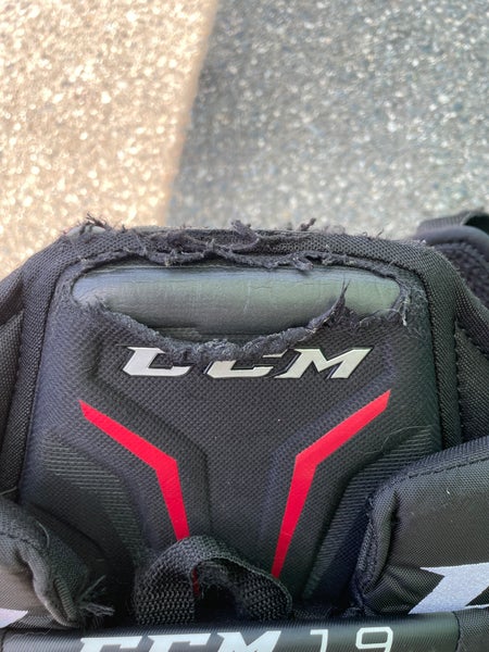 Black Intermediate Small CCM E1.9 Hockey Goalie Pants
