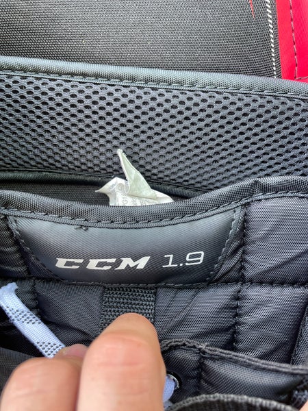 Black Intermediate Small CCM E1.9 Hockey Goalie Pants