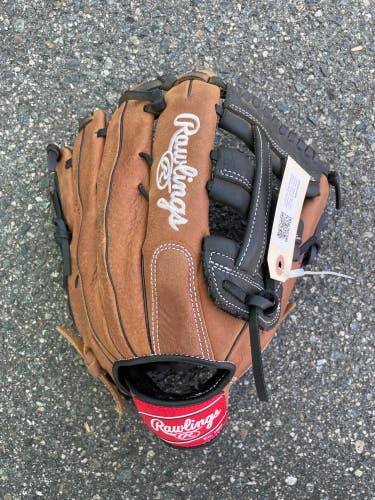 Used Rawlings Premium Series Right Hand Throw Outfield Baseball Glove 12.75"