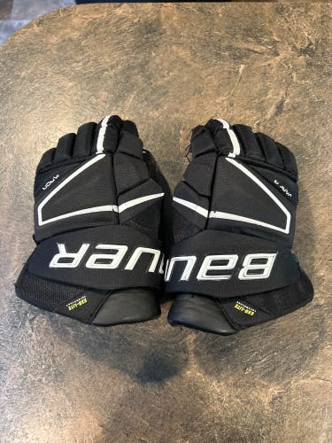 Used 15” Bauer gloves