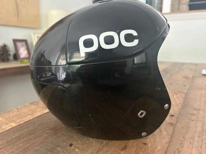 Unisex Used Large POC Skull Orbic X Helmet FIS Legal