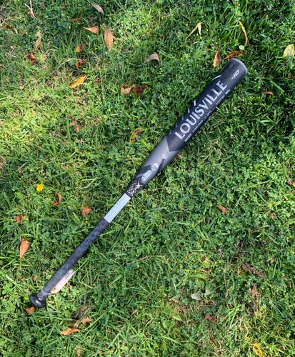 Black Used 2022 Louisville Slugger Meta Bat (-10) Composite 21 oz 31"