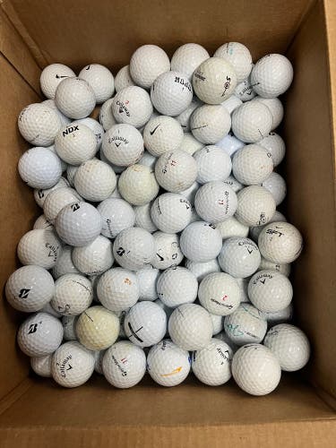 100 Used Golf Balls