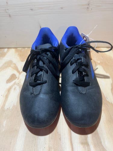 Black Used Youth Unisex Adidas Cleats Molded Cleats 3 1/2 E3-3