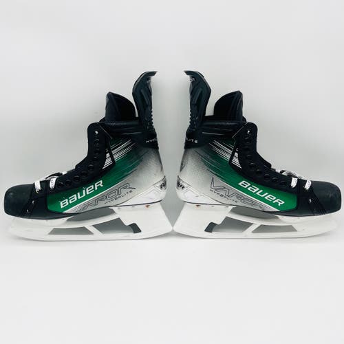 Custom Green Tyler Seguin Bauer Vapor Hyperlite 2 Hockey Skates R:11 1/8 L: 11 5/8 D/A-296
