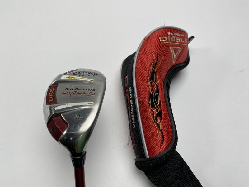 Callaway Big Bertha Diablo 3 Hybrid 21* 60g Stiff Graphite Mens RH HC