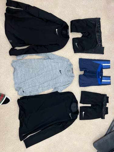 Nike pro compression lot of 6