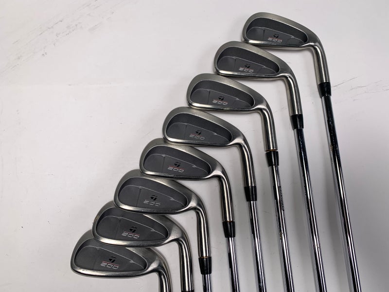 Taylormade 200 Steel Iron Set 3-PW 80g Regular Steel Mens RH