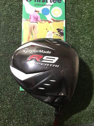 TaylorMade R9 Supertri FCT 10.5* Driver Extra Stiff 85g Motore F1 TP Graphite
