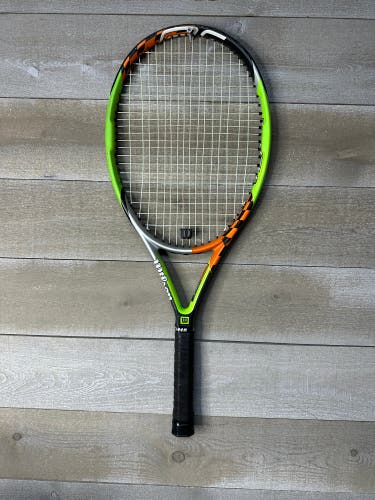 Wilson Pro Staff Torch Hyper Carbon Tennis Racquet 4-3/8 110 Sq In New Grip