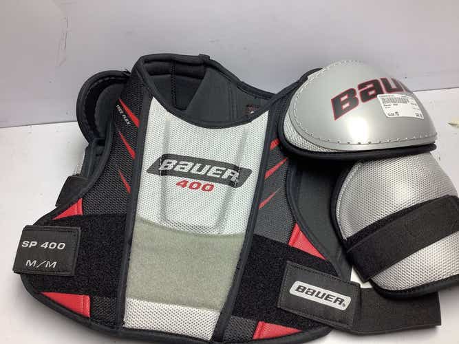 Used Bauer 400 Md Hockey Shoulder Pads