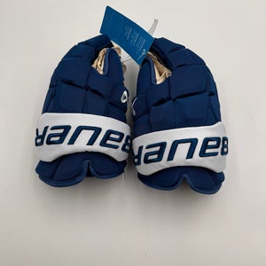 New Colorado Avalanche Bauer 13" Pro Stock MacKinnon Supreme Mach Gloves