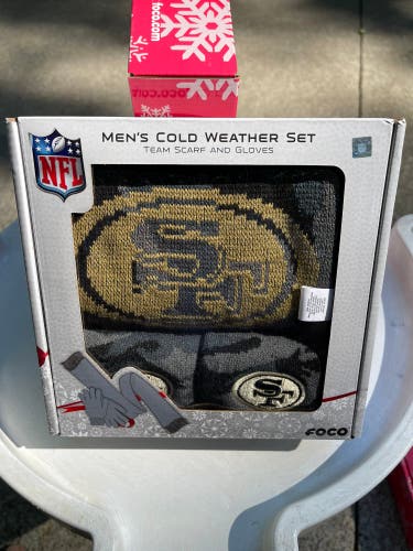 New 49ers Team Issued Winter Set