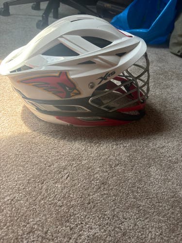 Used  Calvert Hall Cascade XRS Helmet and game shorts