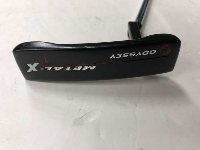 Used Odyssey Metal-x 1 35" Blade Putters