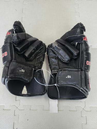 Used Sher-wood Gloves 15" Hockey Gloves