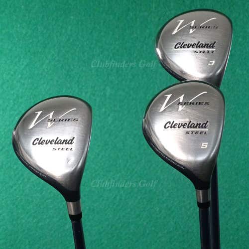 Lady Cleveland Launcher W Series 3, 5 & 7 Woods Graphite Women's SET OF 3