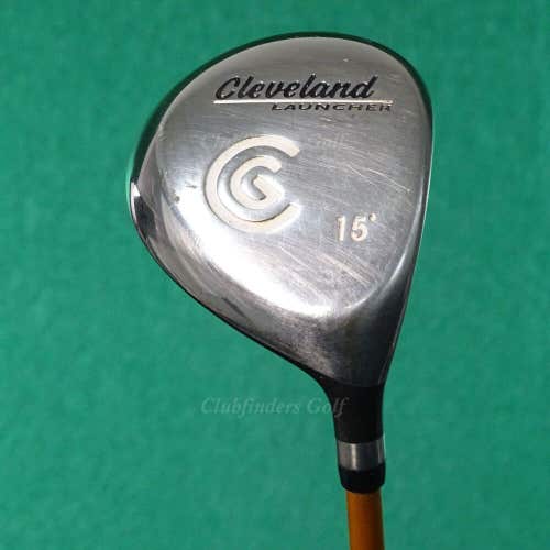 Cleveland Launcher Stainless Fairway 15° 3 Wood Launcher Gold Graphite Regular