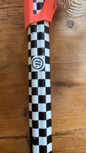 1 Month Used Warrior Lacrosse Stick. More Information In The Description