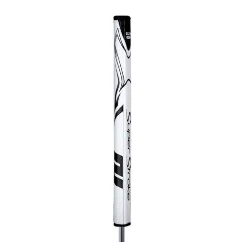 SuperStroke Zenergy XL Tour 2.0 Putter Grip (White/Black, 1.18", 77g) NEW