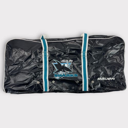 Pro Stock Used Bauer Atlantic City Sharks Hockey Bags