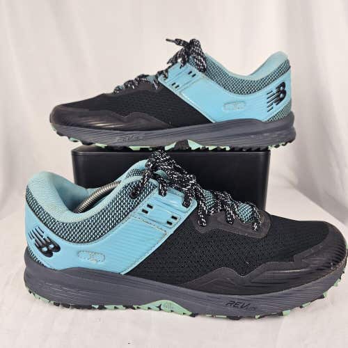 New Balance 1210 FuelCore Nitrel Trail Running Hiking Shoes Black Blue Womens 12