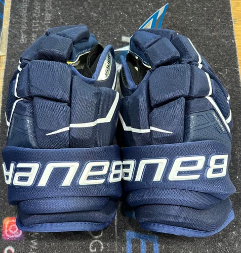 New Bauer Navy Blue Supreme Ignite Pro Gloves 12"