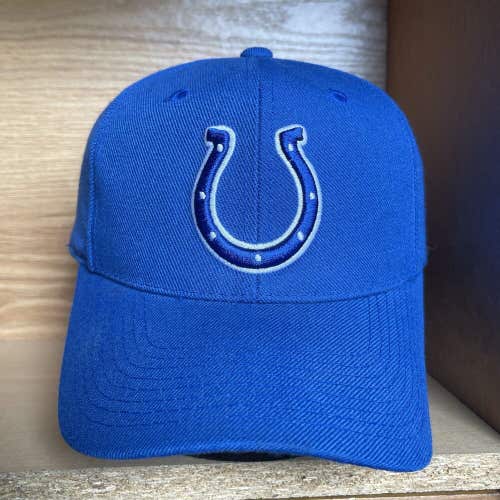 Vintage Sports Specialties Indianapolis Colts NFL Snapback Hat Plain Logo NEW