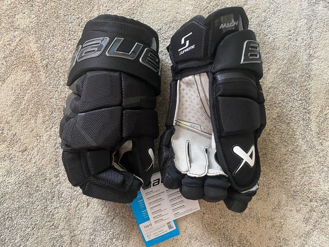 New Bauer Supreme Mach Gloves 14"