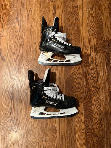 Used Senior Bauer Regular Width Pro Stock 7 Supreme 2S Pro Hockey Skates