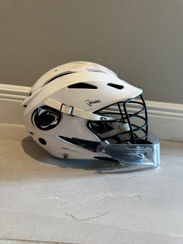 Penn State Game Worn Goalie STX Rival Helmet