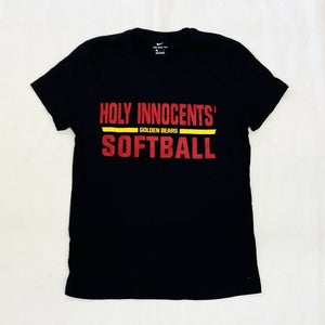 The Nike Tee Holy Innocents Bears Softball Women's S Black BV2007
