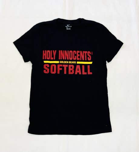 The Nike Tee Holy Innocents Bears Softball Women's S Black BV2007