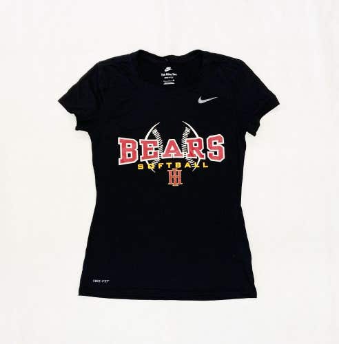 The Nike Tee Hoy Innocents Bears Softball Legend Tee Women's S Black CU7599