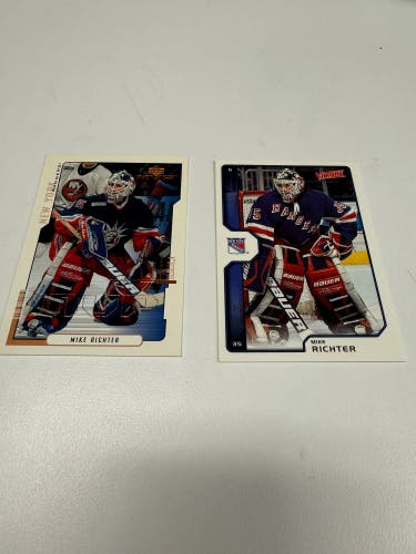 MIKE RICHTER: NY Rangers Hockey Card BUNDLE