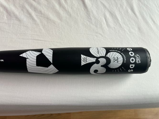 Used  DeMarini BBCOR Certified Alloy 31 oz 34" The Goods Bat
