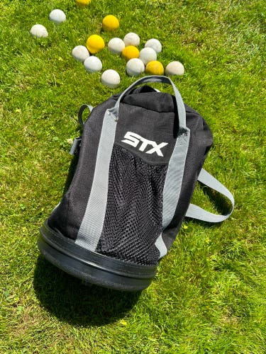 STX Lacrosse Ball Bag + 21 Balls