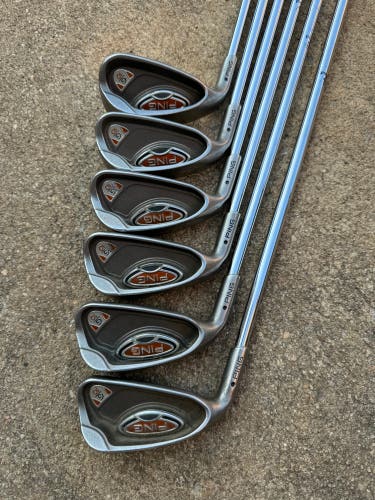 Ping G10 Black Dot LH Iron Set
