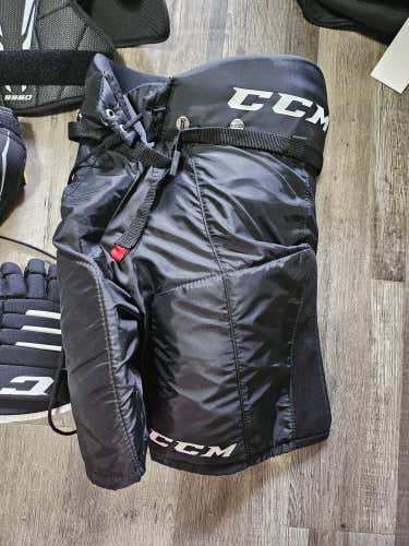 CCM Hockey Protective Gear Set - Gear Kit- Shoulder, Elbow, Shin pads, Gloves, stick, Pants & Bag