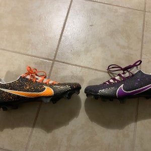 Nike Soccer Cleats Mercurial Vapors Black Custom Made