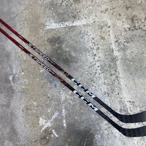 2 PACK CCM JetSpeed FT5 Pro Hockey Stick Pro Stock 95 Flex P92 Left 5525
