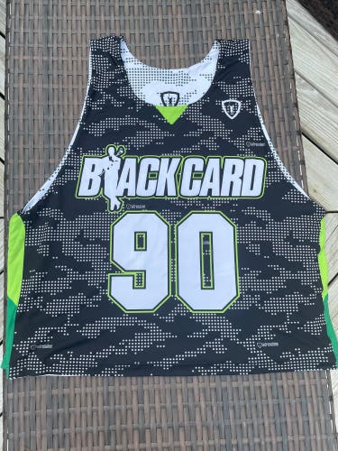 Black card lacrosse jersey