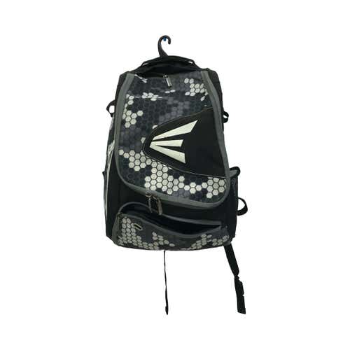 Used Easton Black Grey Backpack Baseball And Softball Equipment Bags