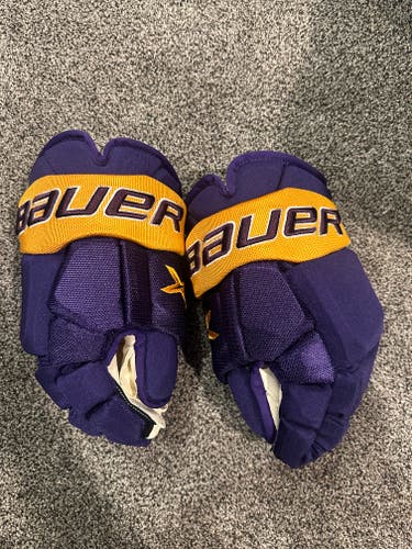 New LA kings Bauer Vapor 2X Pro Gloves Pro Stock