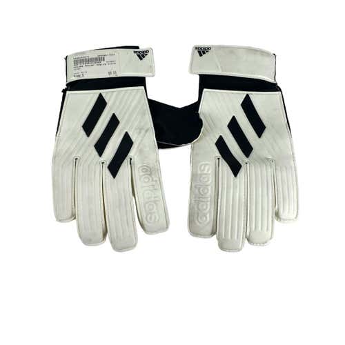 Used Adidas Soccer Goalie Gloves Size 9.5