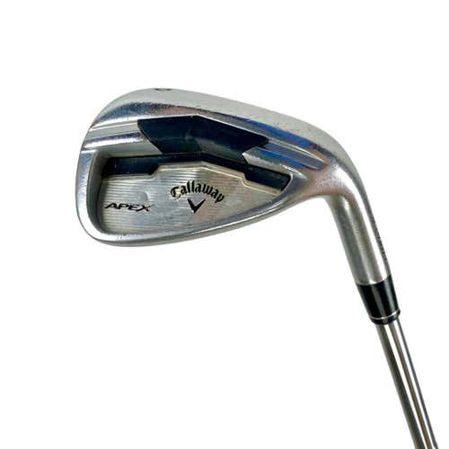 Used Callaway Apex Forged Men's Right Pitching Wedge Stiff Flex Steel Shaft
