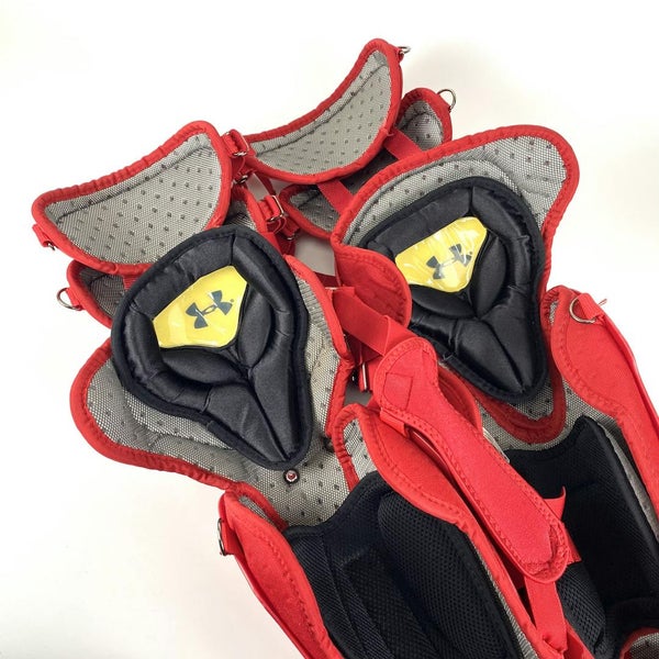 Used Under Armour Ualg4-srp Catcher's Leg Guards Adult | SidelineSwap ...