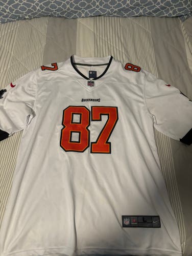 White Used Large  Jersey